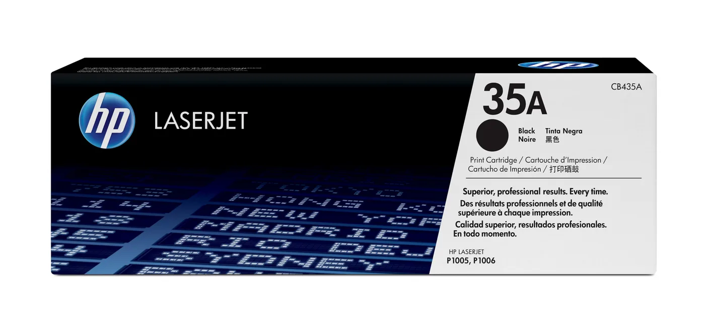 HP TONER CARTRIDGE 35A BLACK — toner
