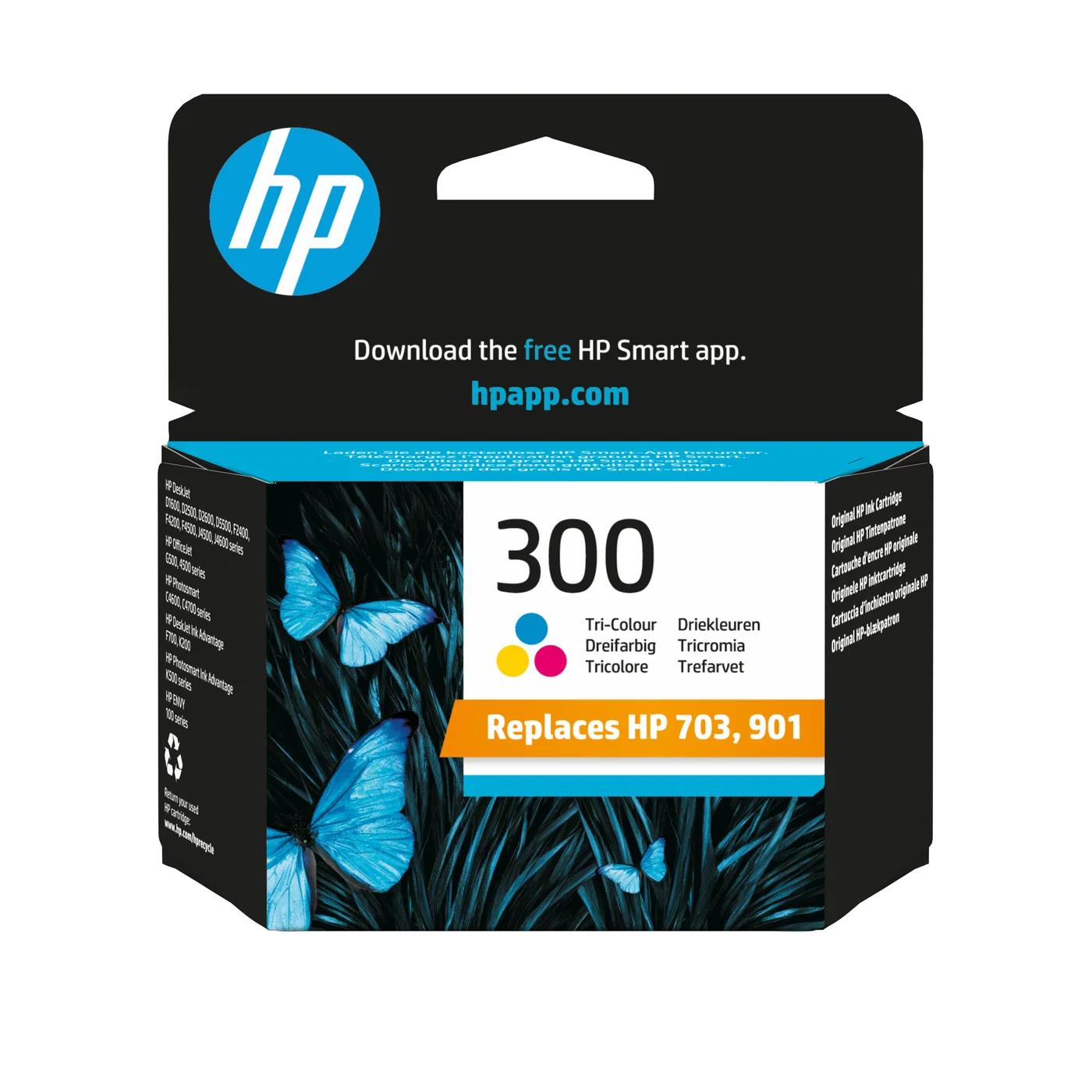 HP INK CARTRIDGE NO 300 C/M/Y/DE / FR / NL / BE / UK / SE — tusz