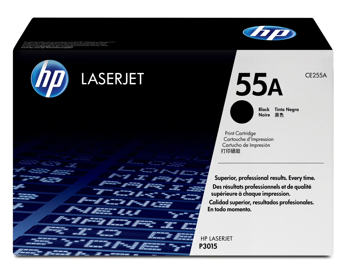 HP TONER CARTRIDGE 55A BLACK — toner