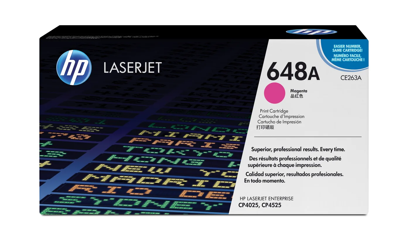 HP TONER CARTRIDGE 648A MAGENTA — toner