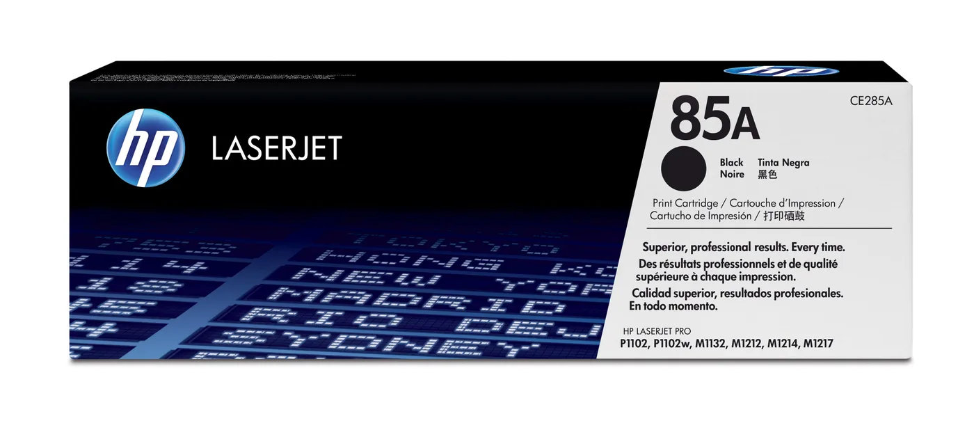 HP TONER CARTRIDGE 85A BLACK — toner