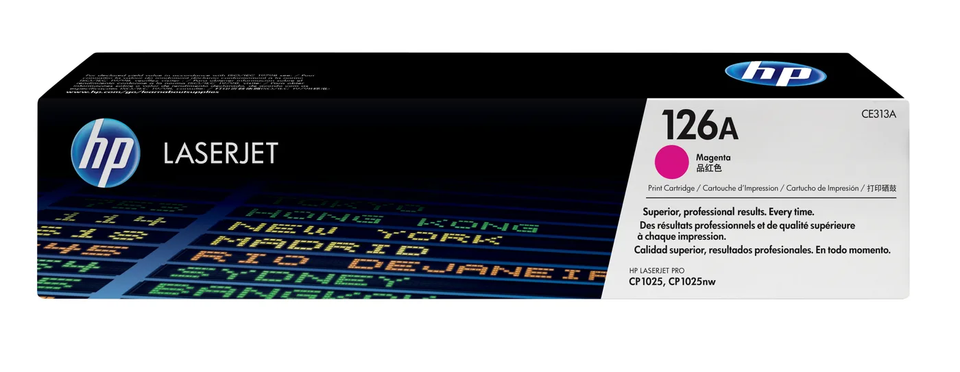 HP TONER CARTRIDGE 126A MAGENTA — toner