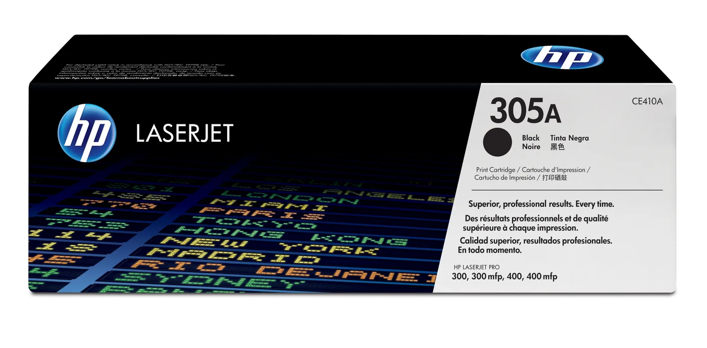 HP TONER CARTRIDGE 305A BLACK — toner