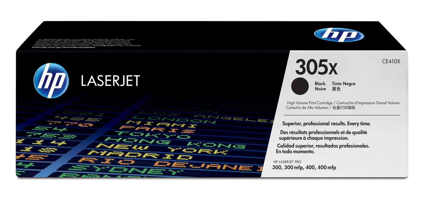 HP TONER CARTRIDGE 305X BLACK — toner