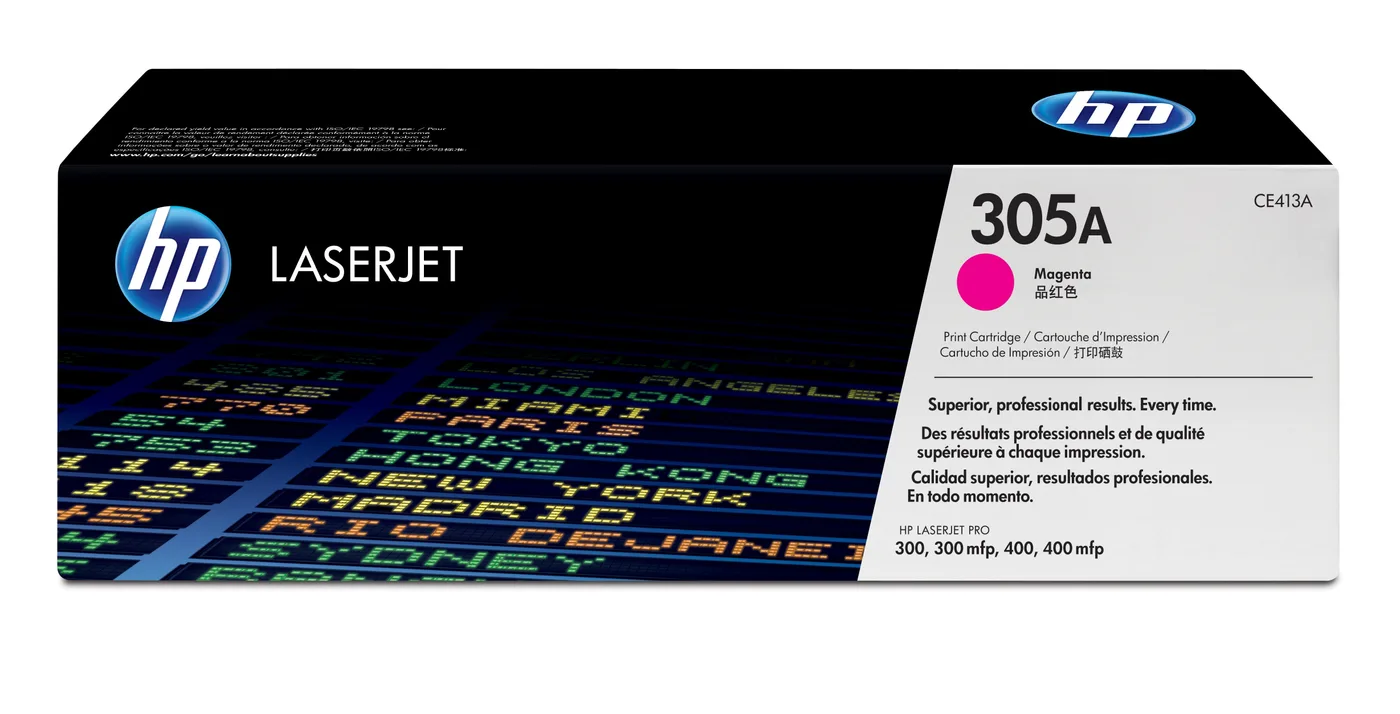 HP TONER CARTRIDGE 305A MAGENTA — toner