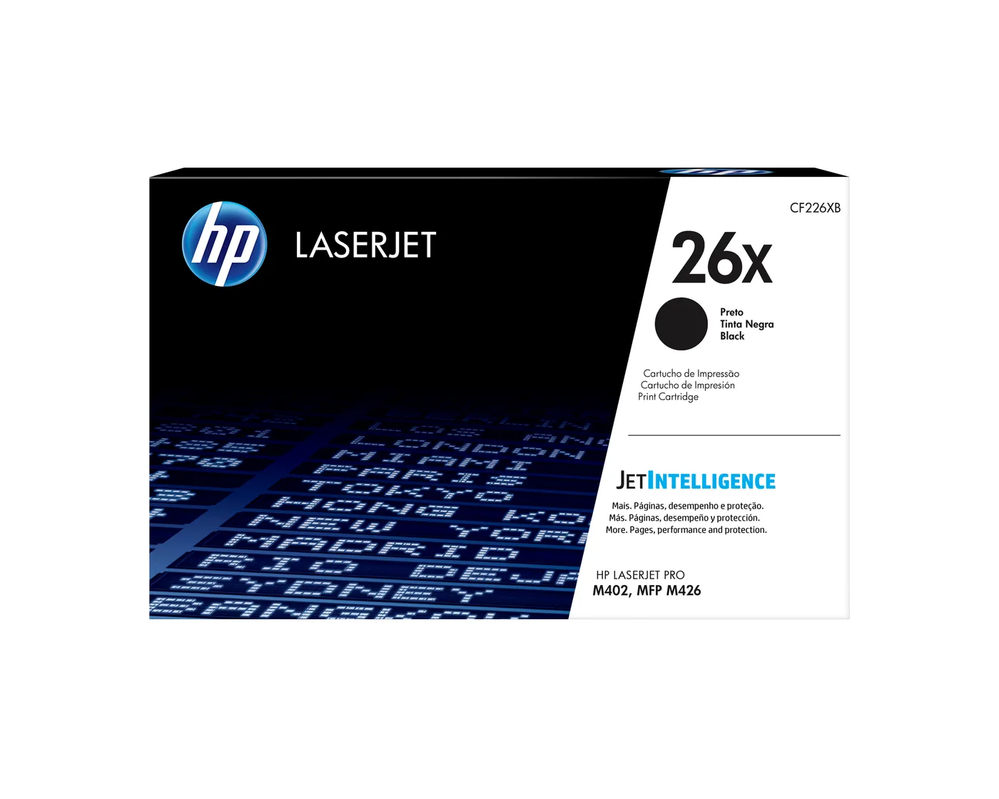 HP TONER CARTRIDGE 26X BLACK — toner