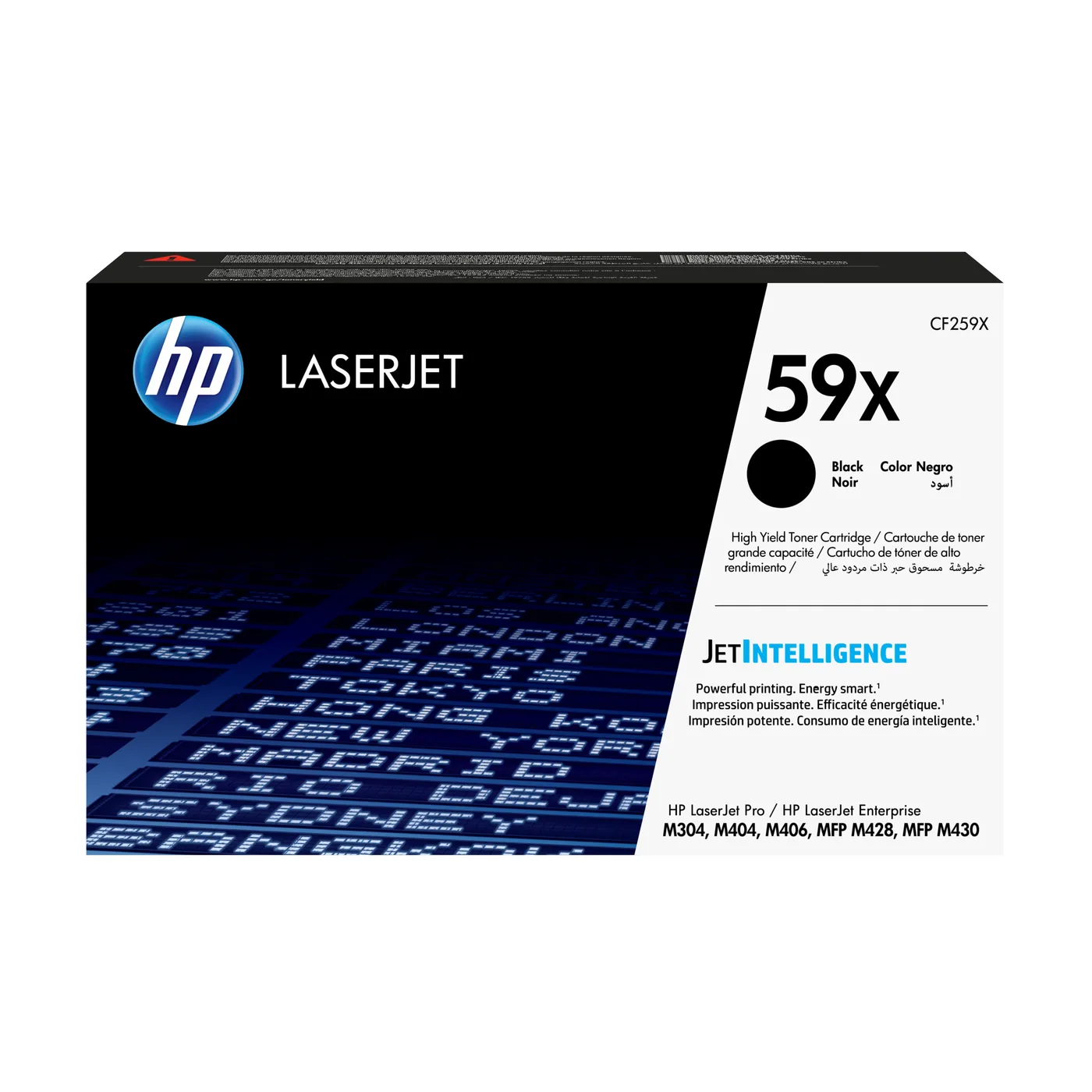 HP TONER CARTRIDGE 59X BLACK — toner