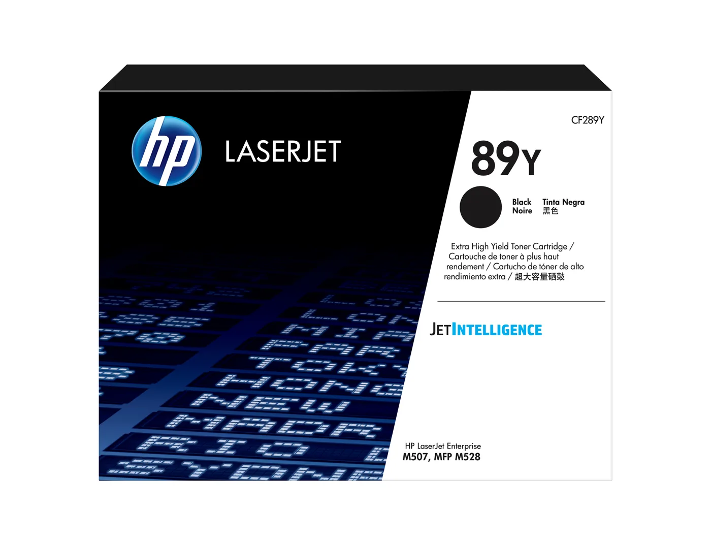 HP 89Y BLACK LASERJET TONER/CARTRIDGE — toner