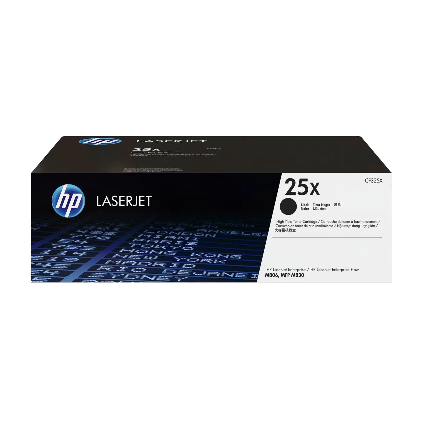 HP TONER CARTRIDGE 25X BLACK — toner