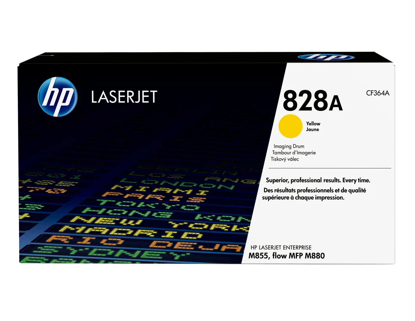 HP TONER CARTRIDGE 828A YELLOW — toner