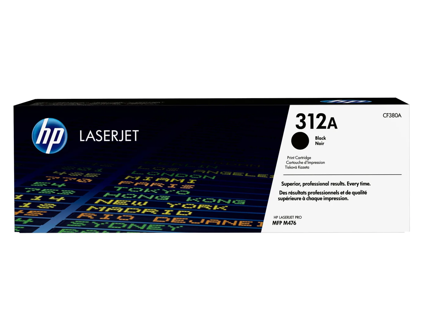 HP TONER CARTRIDGE 312A BLACK — toner