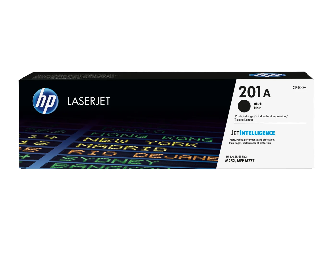 HP TONER CARTRIDGE 201A BLACK — toner