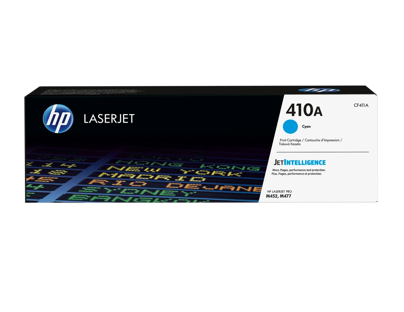 HP TONER CARTRIDGE 410A CYAN — toner