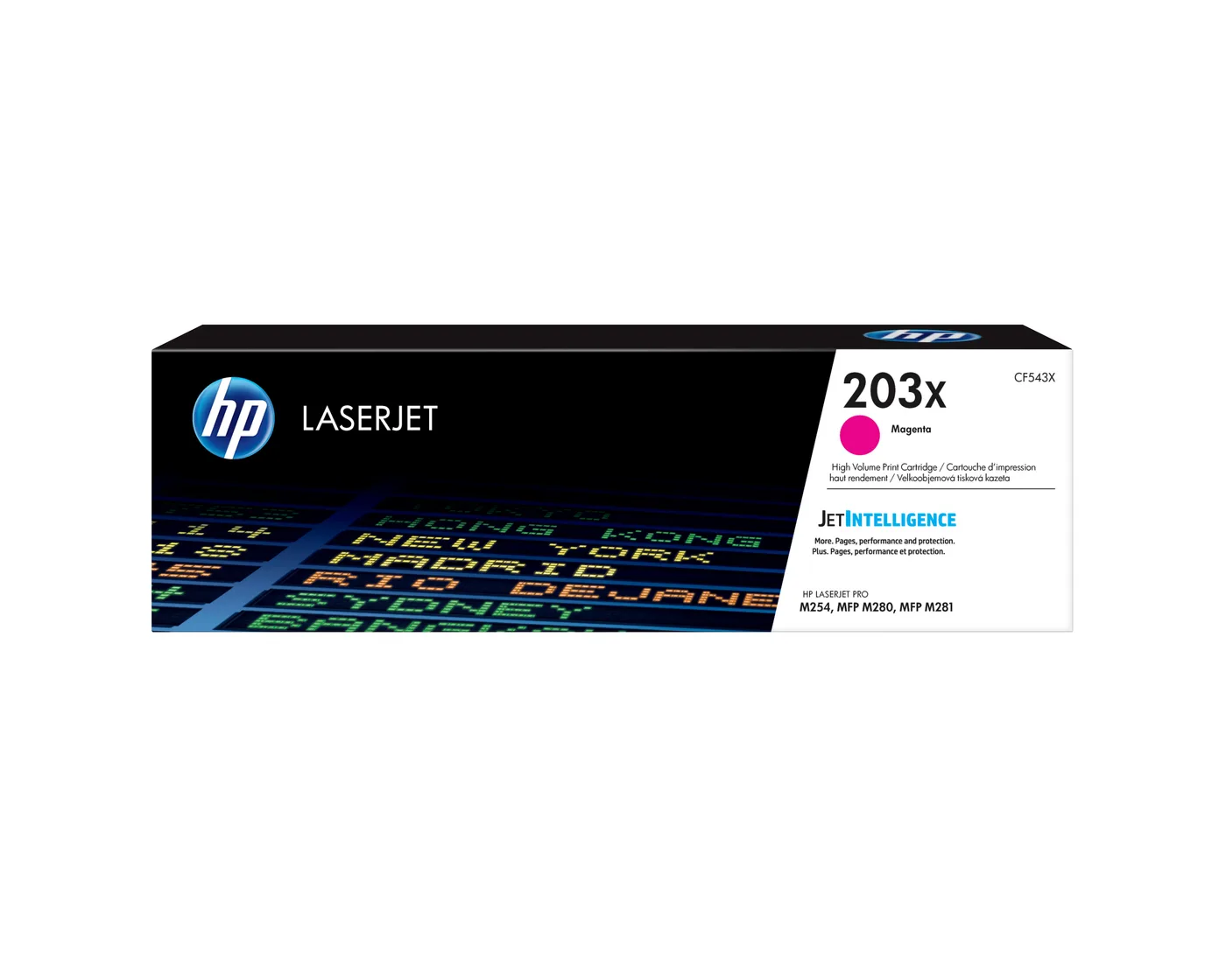 HP 203X ORIG MAGENTA LASERJET/TONER CARTRIDGE — toner