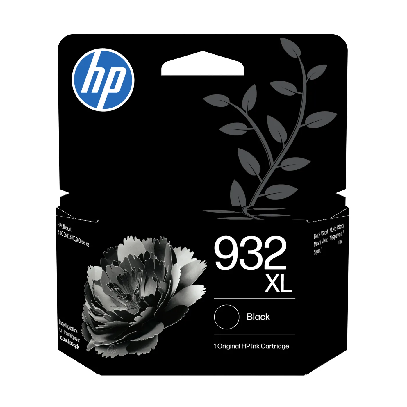 HP INK CARTRIDGE NO 932 XL BLACK/ES — tusz