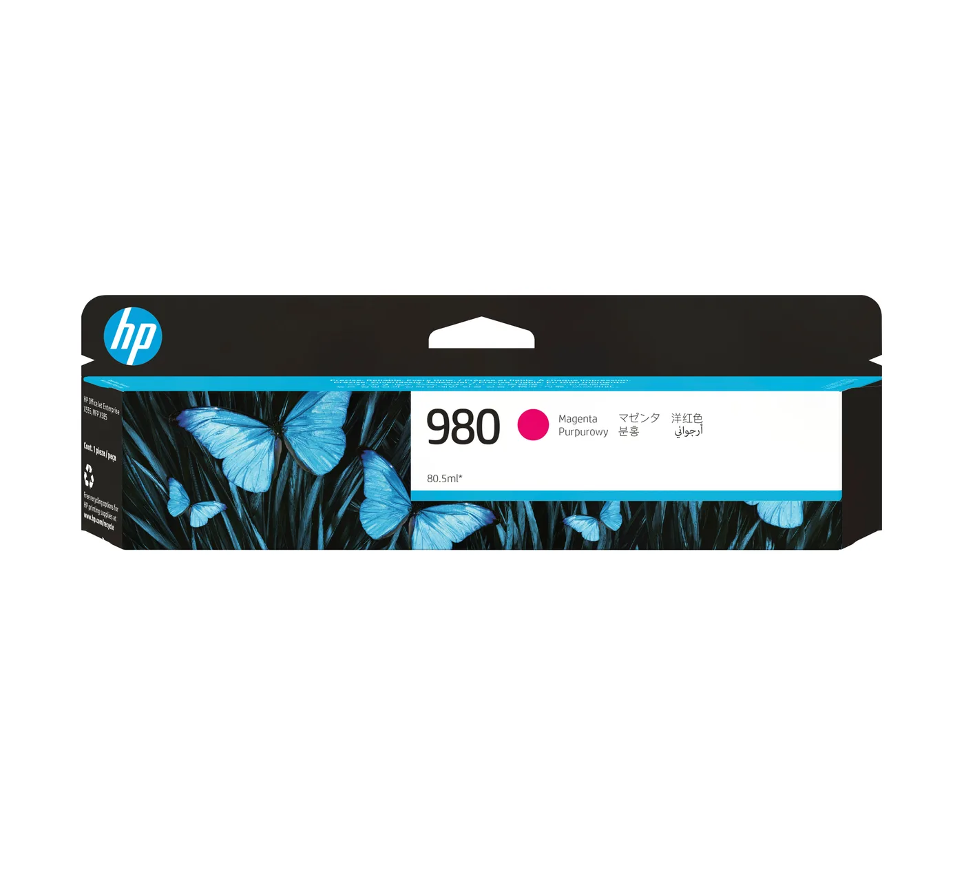 HP INK CARTRIDGE 980 MAGENTA — tusz