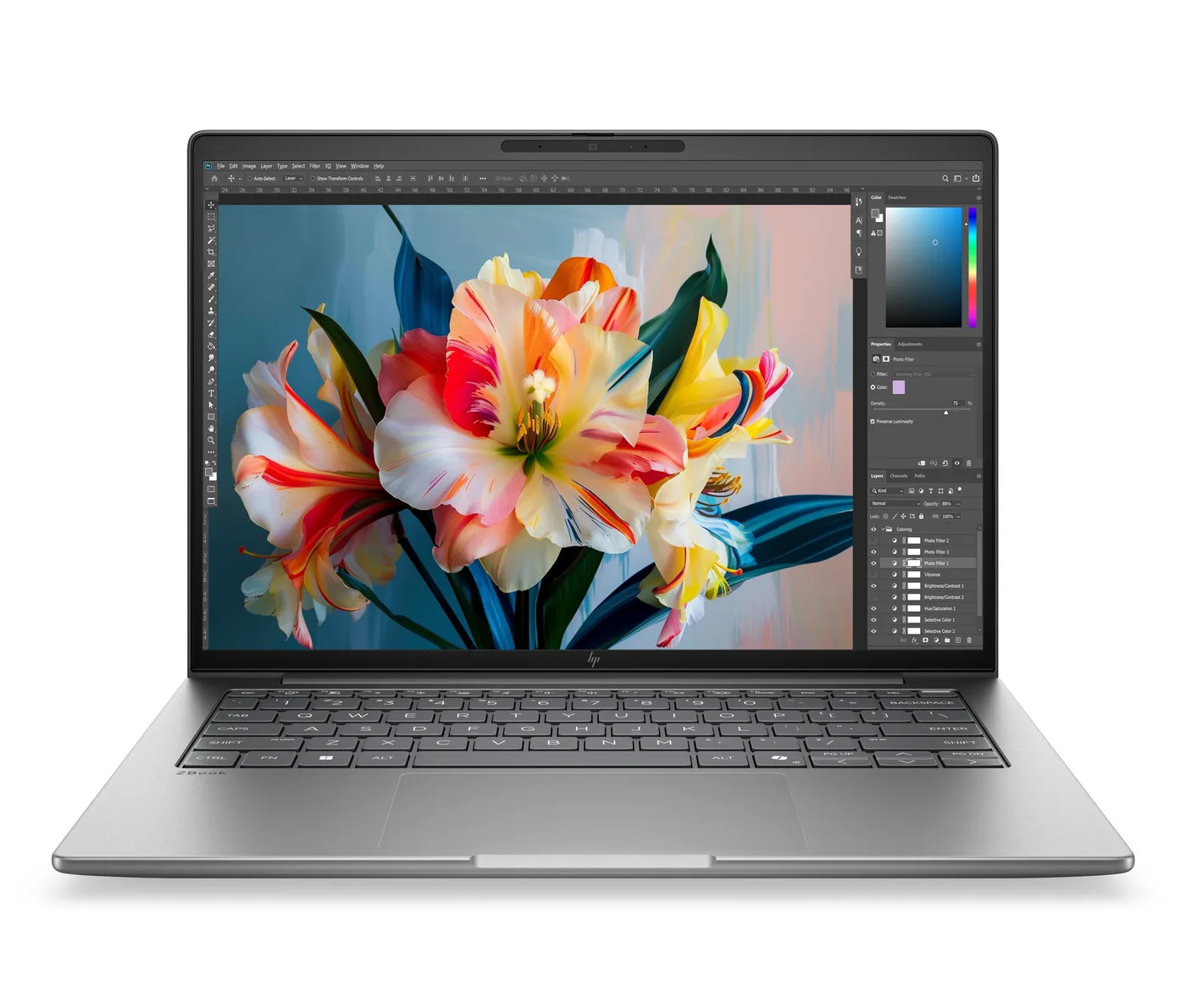 HP ZBook 8 G2i 14 2.5K WLED 400n AG 120Hz Ultra 7 366H 1TB 32GB NVIDIA ProVis RTX 500 6G W11P 3/3/3 — stacja robocza