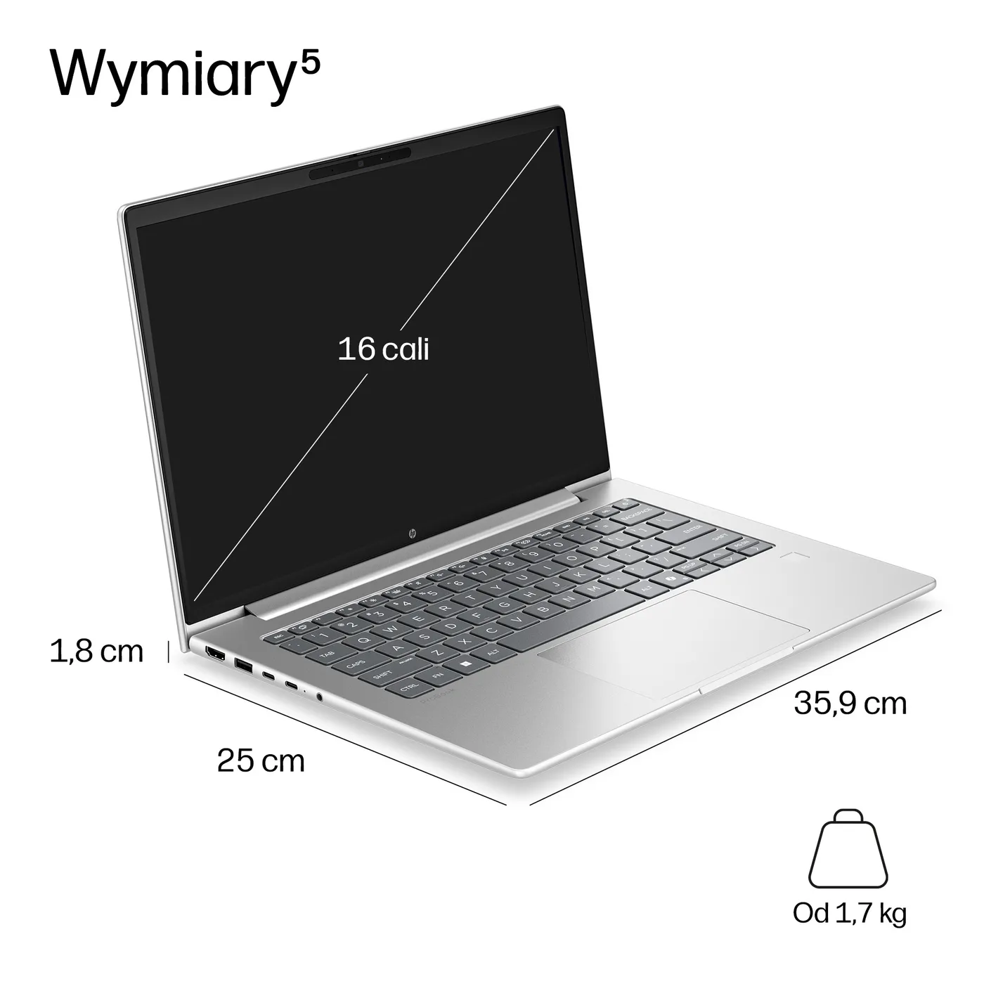 HP ProBook 4 G2i 16 AI WUXGA 400n U7 356H 16GB 1TB W11P 3/3/3 — laptop