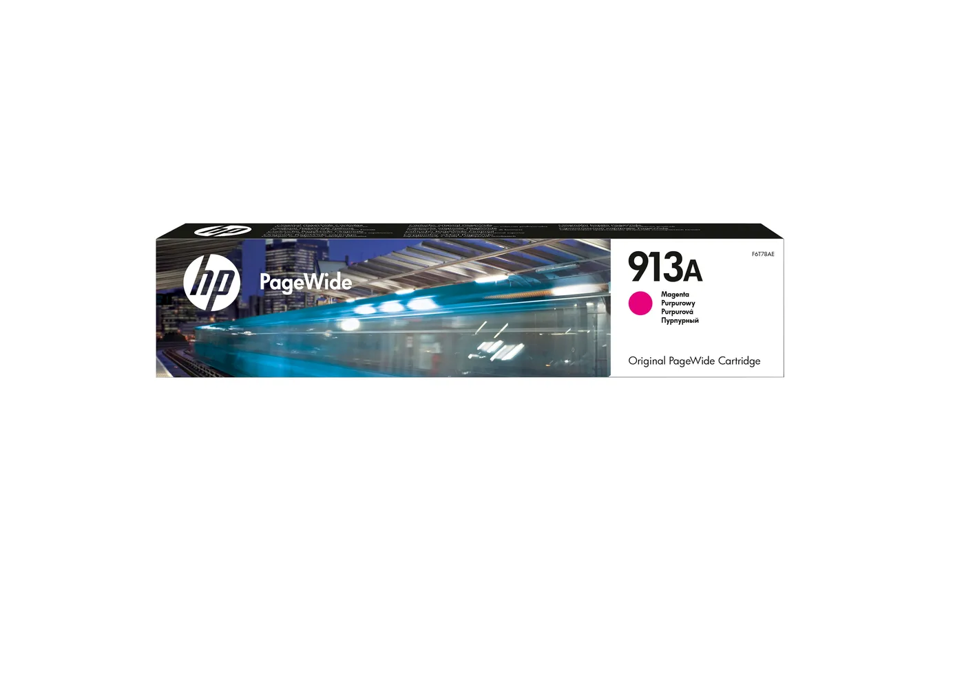 HP INK CARTRIDGE NO 913A MAGENTA/PAGEWIDE — tusz