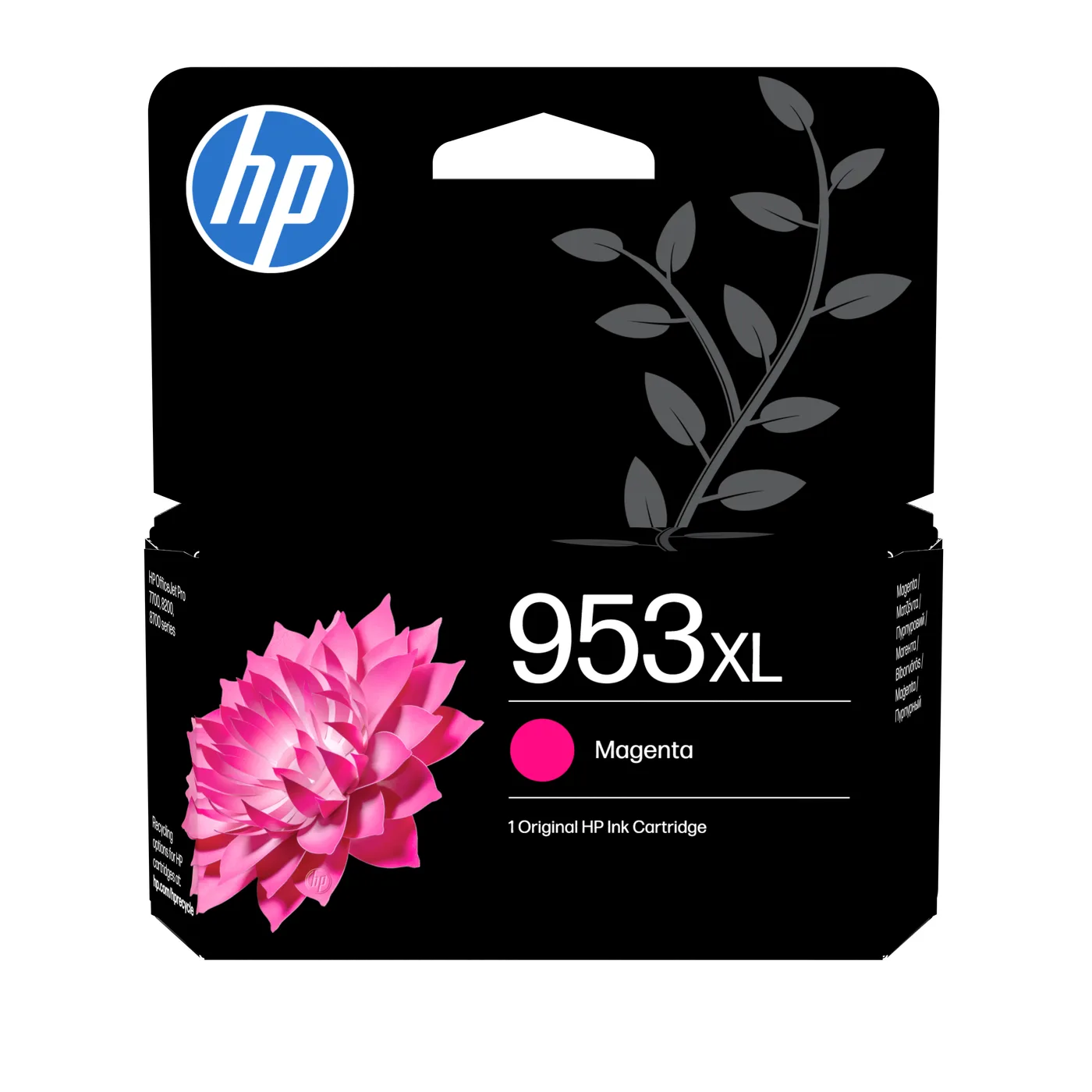 HP INK CARTRIDGE NO 953XL MAGENTA/DE/FR/NL/BE/UK/SE/IT — tusz