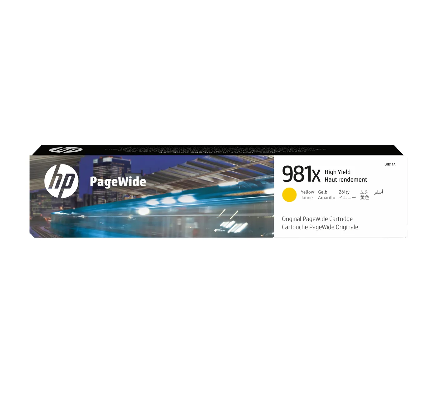 HP INK CARTRIDGE 981X YELLOW/HIGH YIELD — tusz