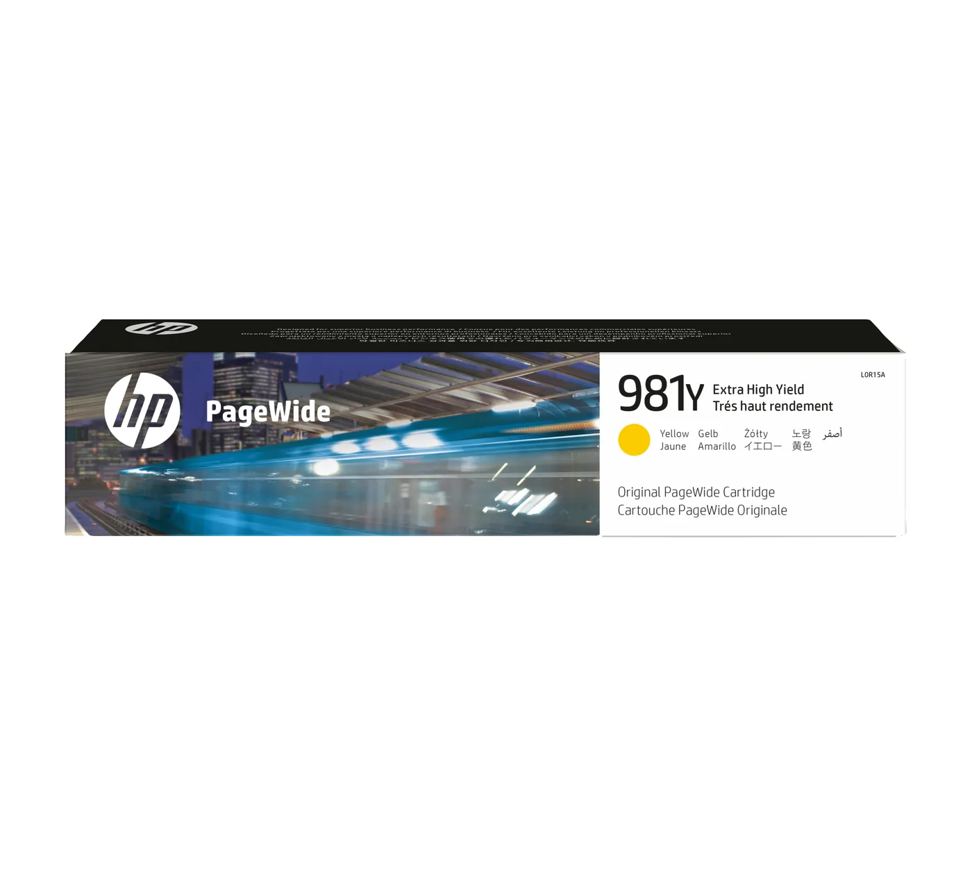 HP INK CARTRIDGE 981Y YELLOW/EXTRA HIGH YIELD — tusz
