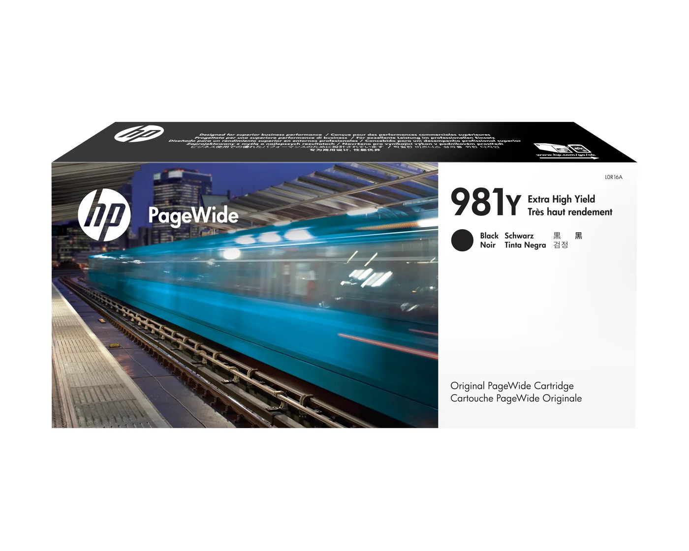 HP INK CARTRIDGE 981Y BLACK/EXTRA HIGH YIELD — tusz