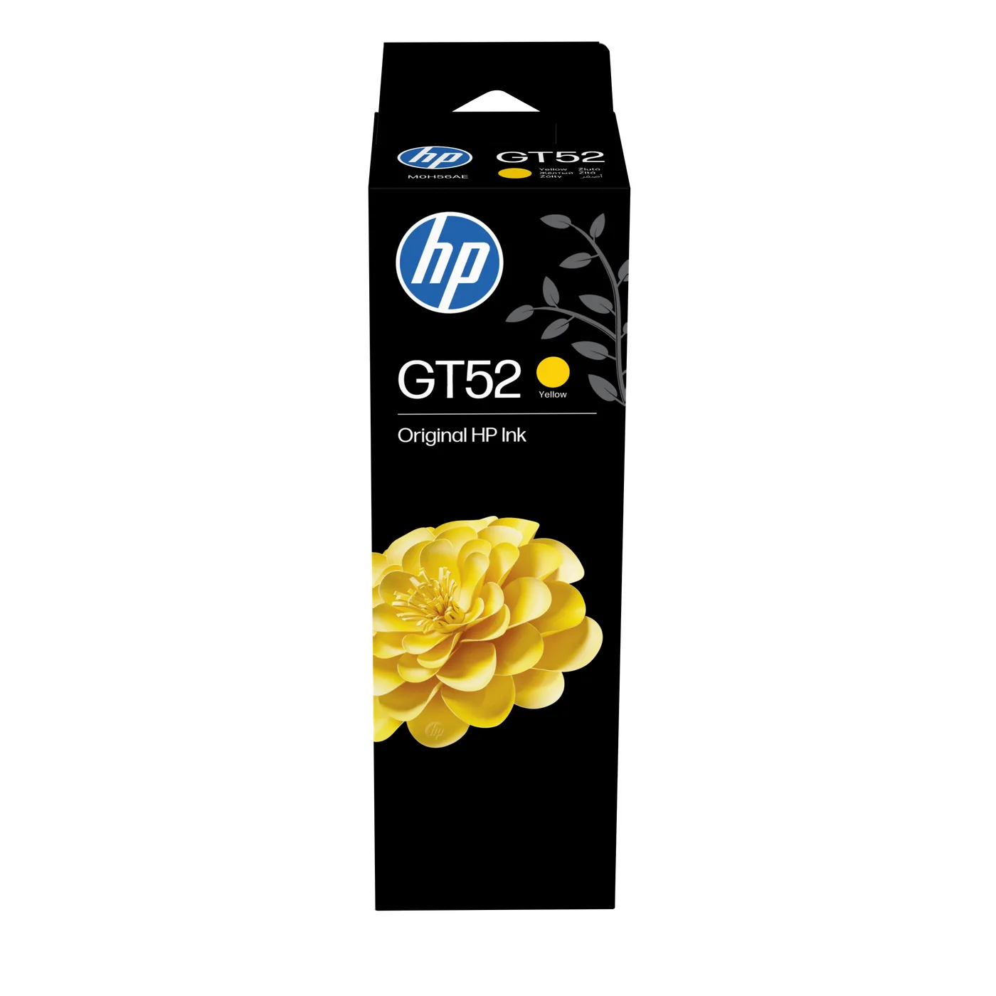 HP GT52 YELLOW ORIGINAL INK/HUNGARY ONLY — tusz