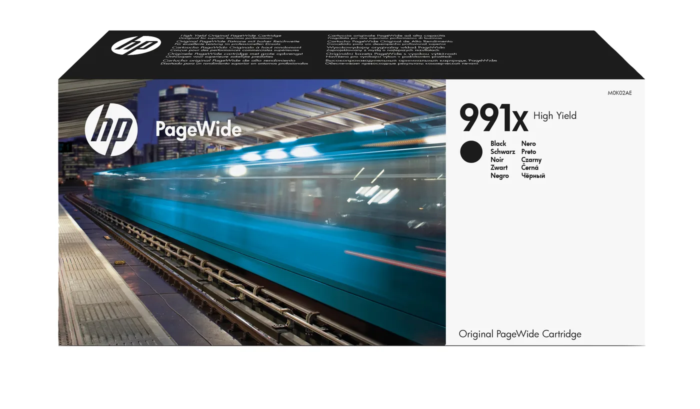 HP 991X PAGEWIDE CARTRIDGE/HIGH YIELD BLACK ORIGINAL — toner