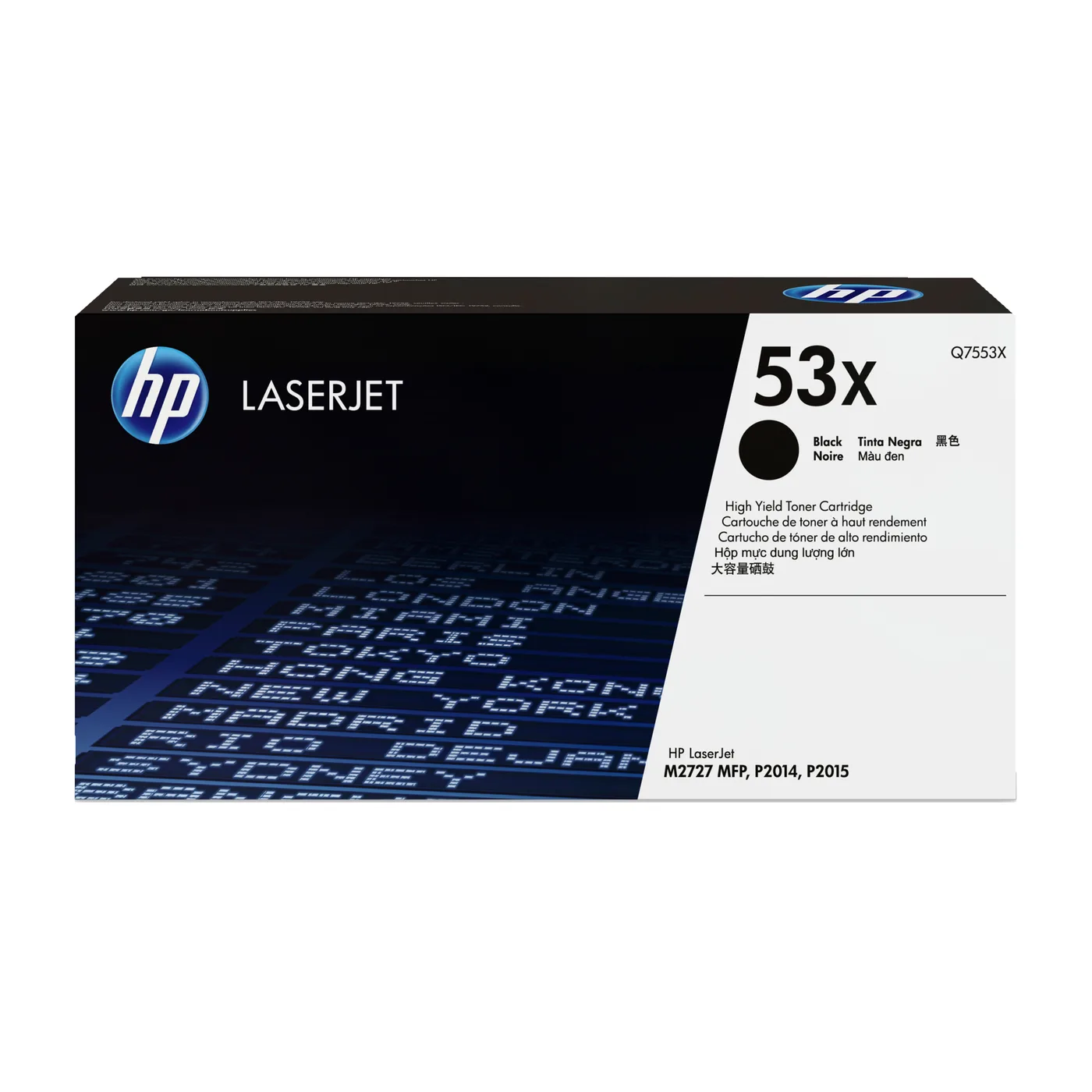 HP TONER CARTRIDGE 53X BLACK — toner