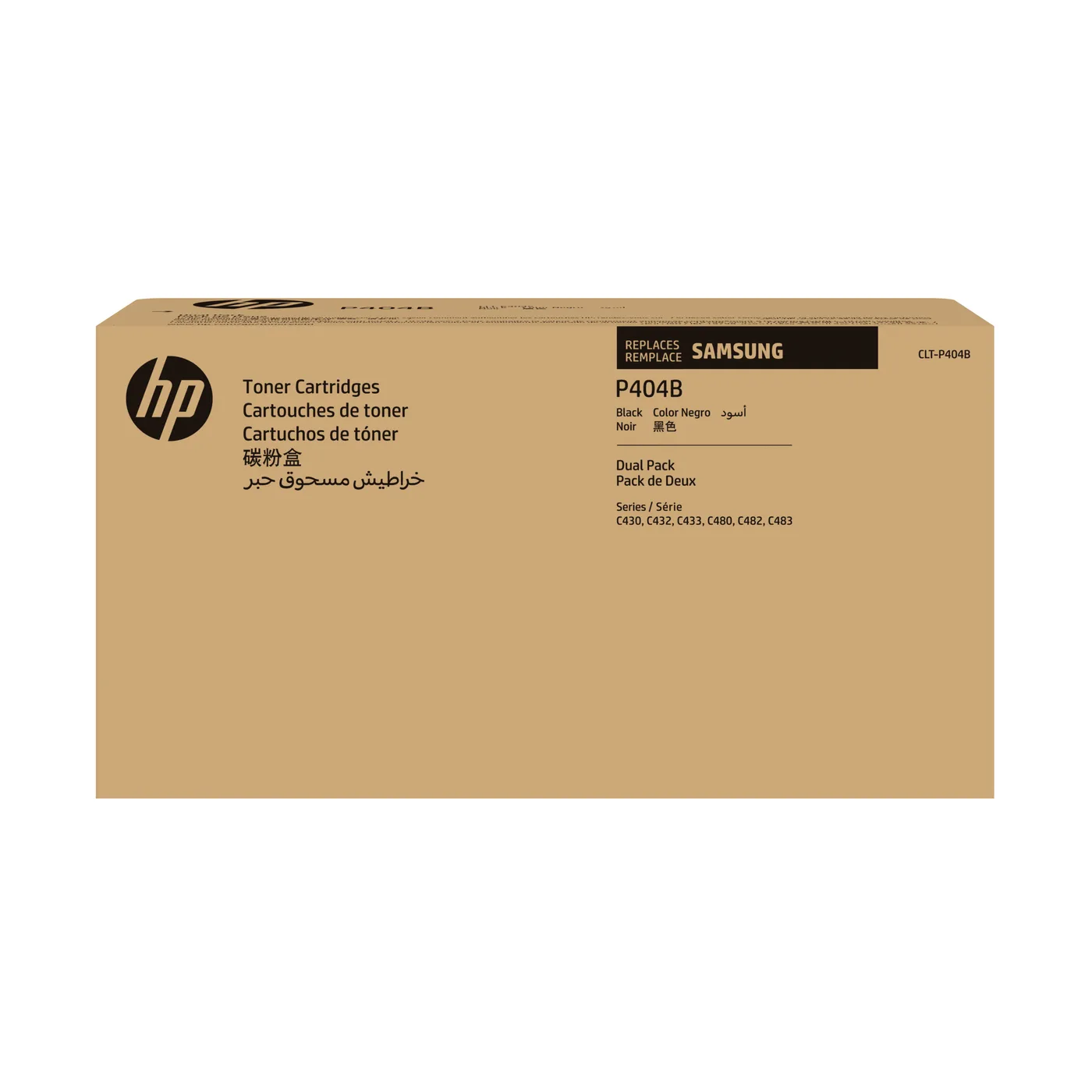 HP SA CLT-P404B 2-PK BLK TONER/SAMSUNG — toner
