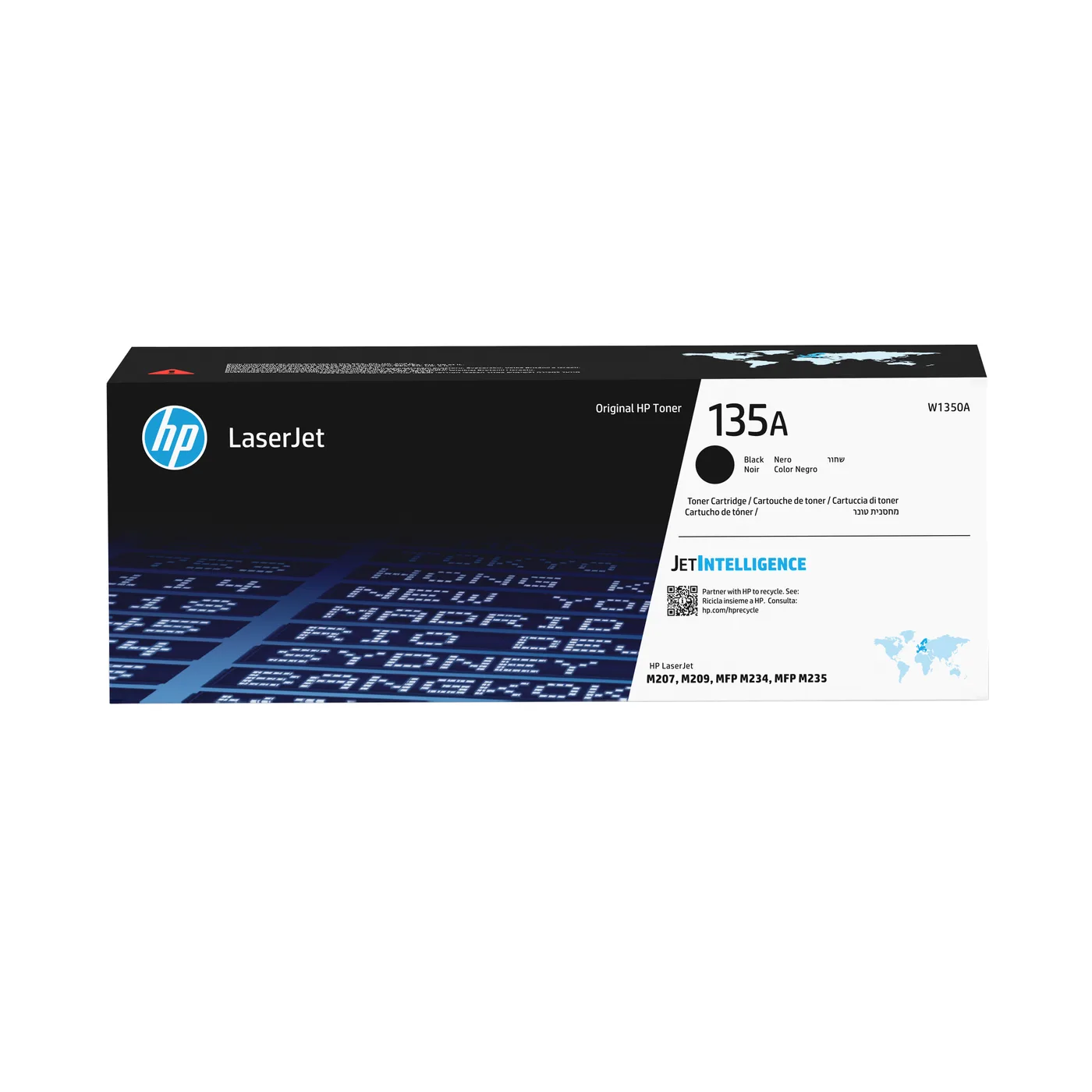 HP 135A BLACK ORIGINAL/LASERJET TONER CARTRIDGE — toner