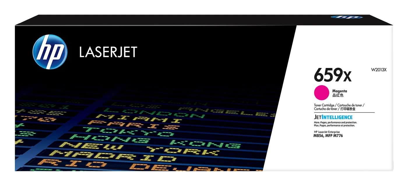 HP 659X HIGH YIELD MAGENTA ORG/LASERJET TONER CARTRIDGE — toner
