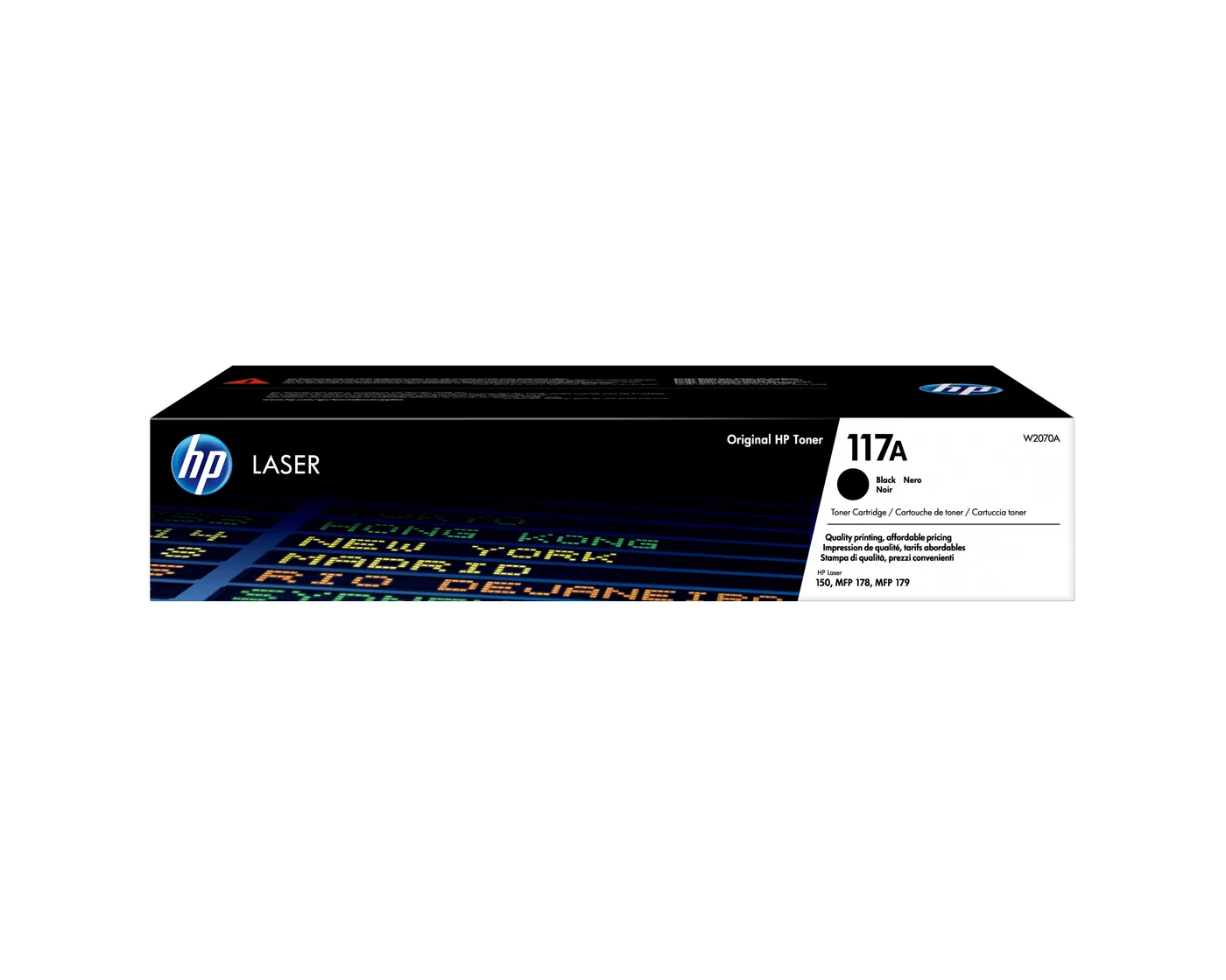 HP117A BLACK ORG LASER TONER/CARTRIDGE — toner