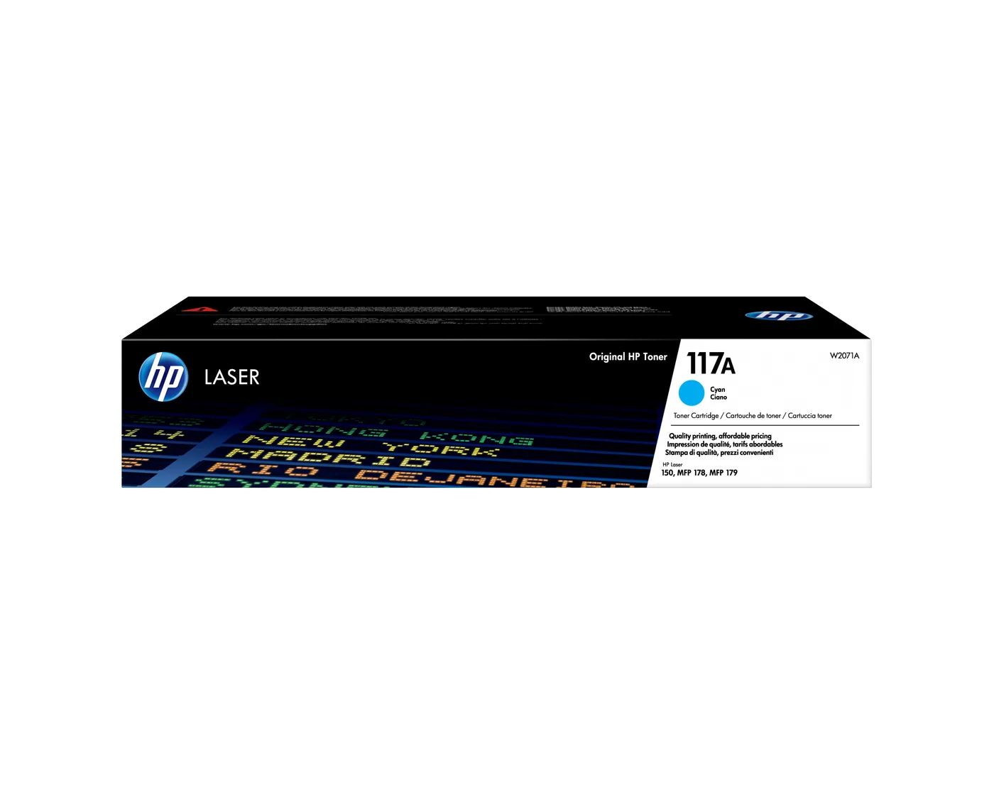HP117A CYAN ORG LASER TONER/CARTRIDGE — toner