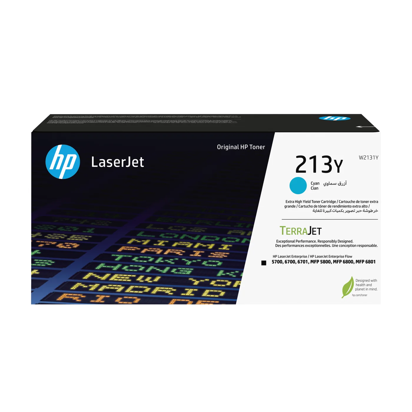 HP 213Y CYN ORIGINAL LASERJET/TONER CRTG — toner