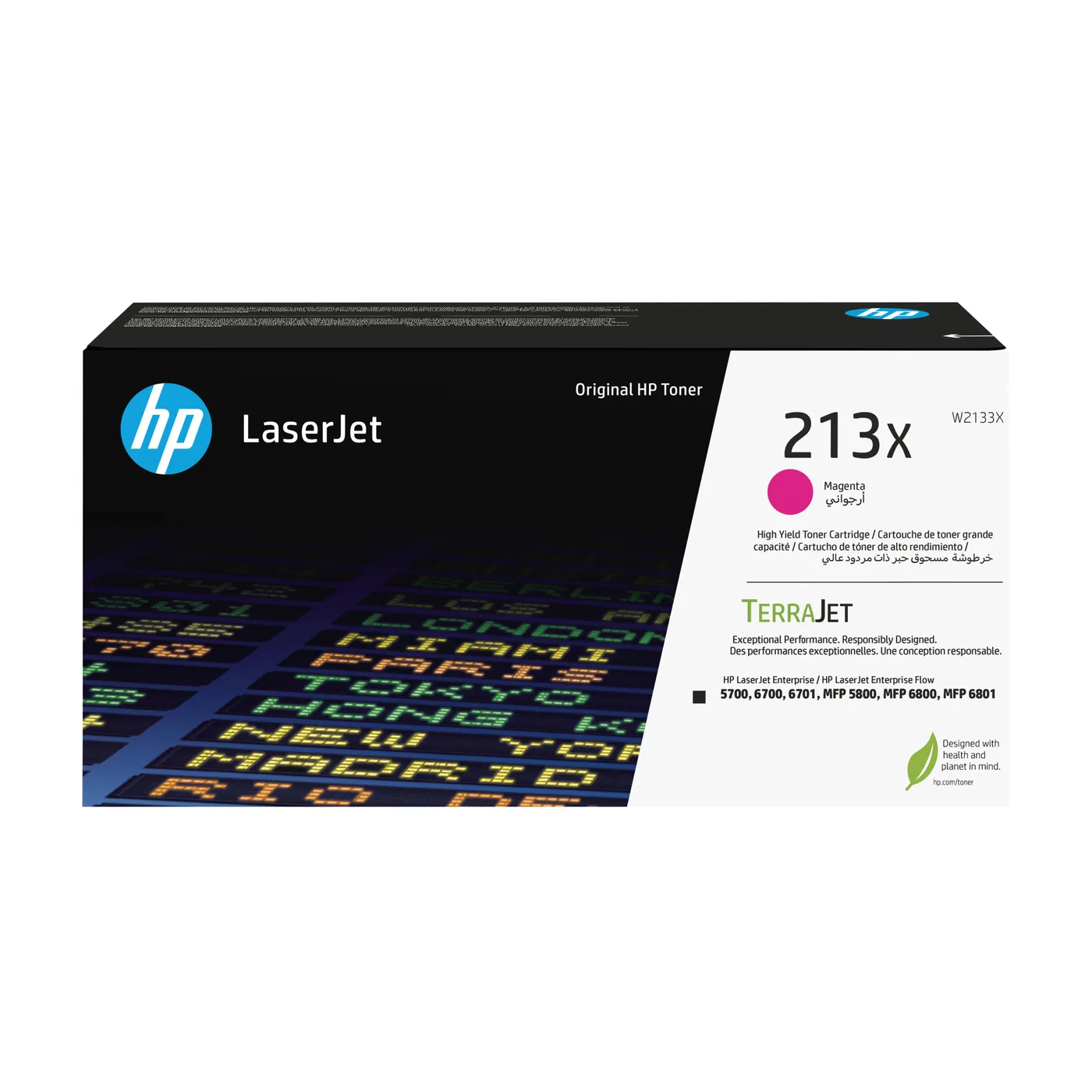 HP 213X MGN ORIGINAL LASERJET/TONER CRTG — toner