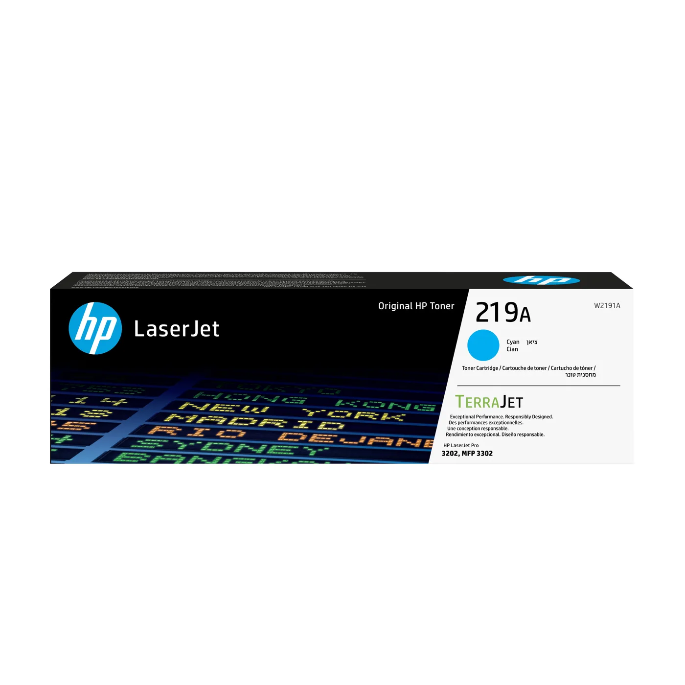 HP 219A CYAN ORIGINAL/LASERJET TONER CARTRIDGE — tusz