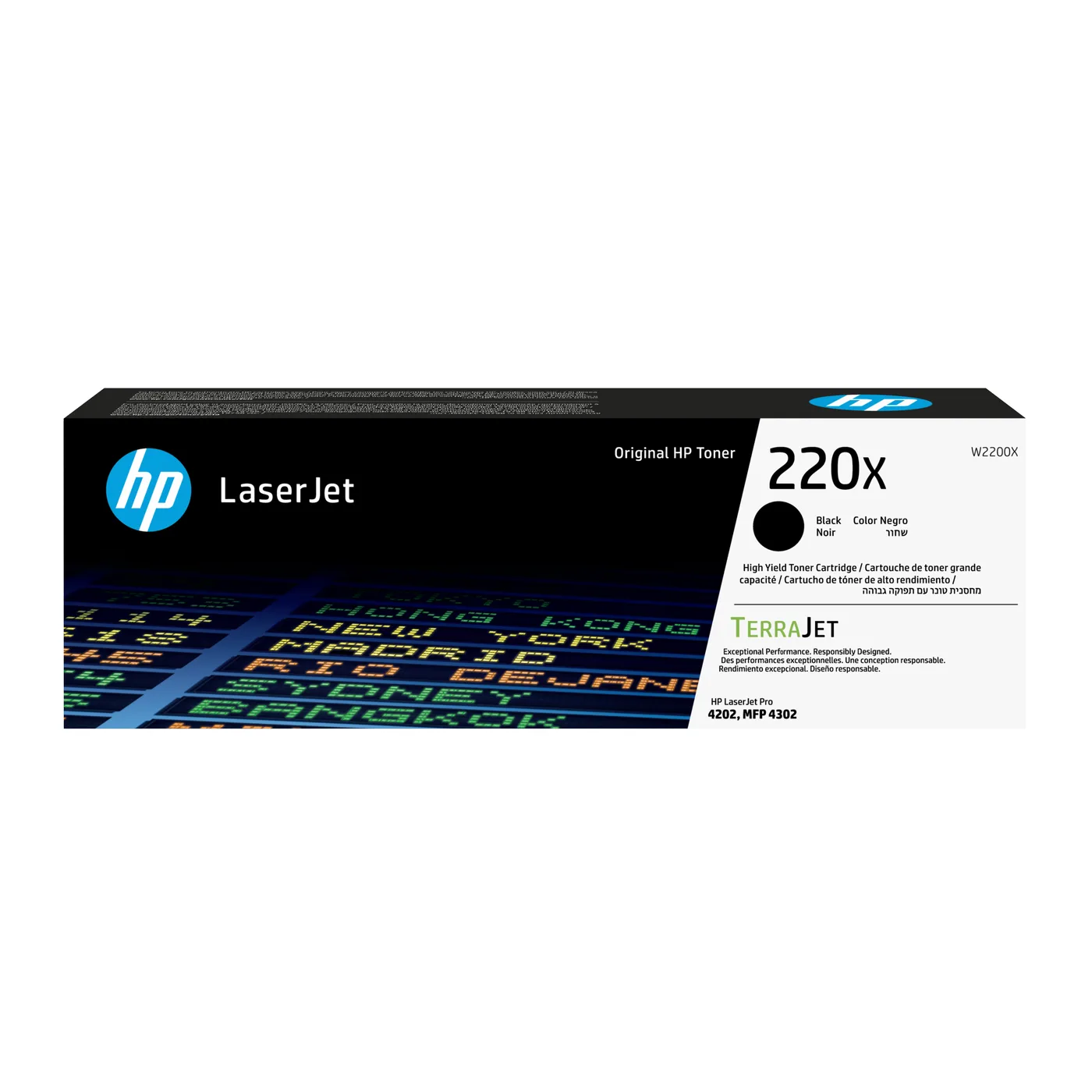HP 220X BLACK ORIGINAL LASERJET/TONER CARTRID — toner