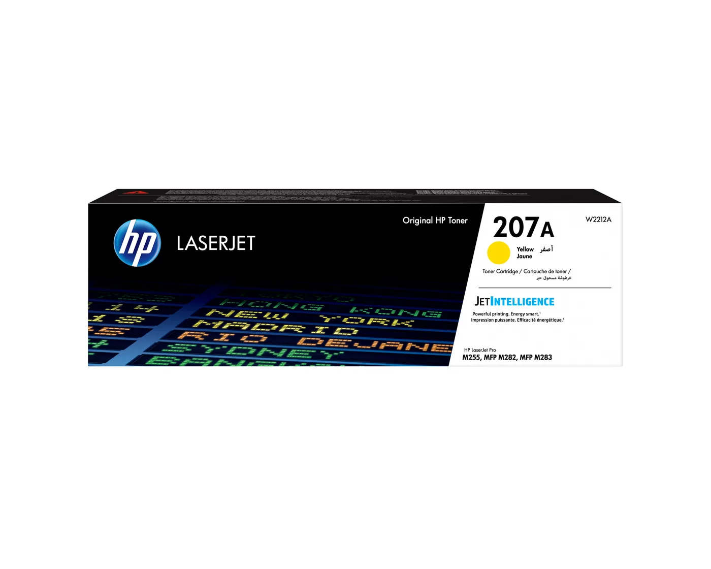 HP 207A YELLOW LASERJET TONER/CARTRIDGE — toner