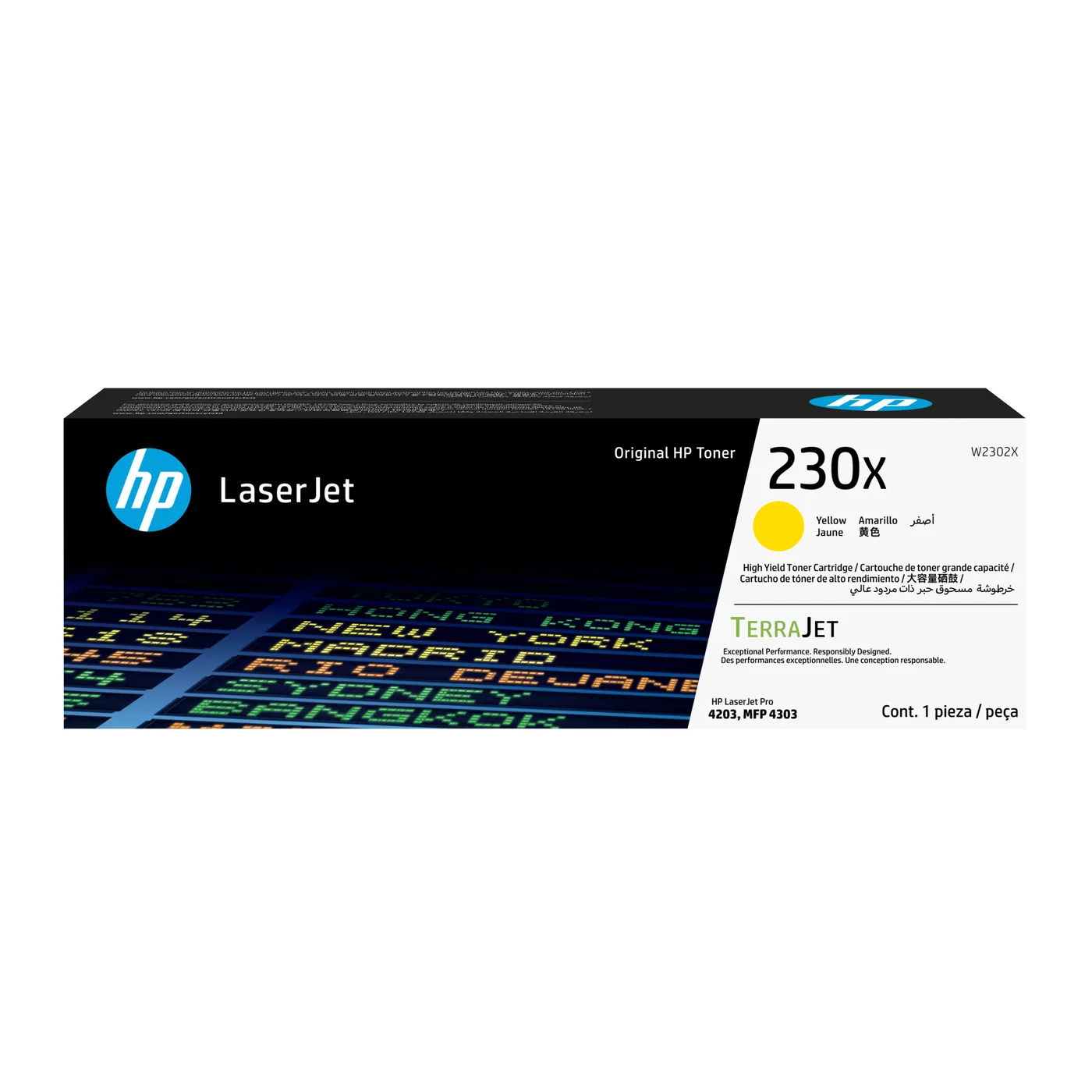 HP 230X YELLOW ORIGINAL/LASERJET TONER CARTRID — toner