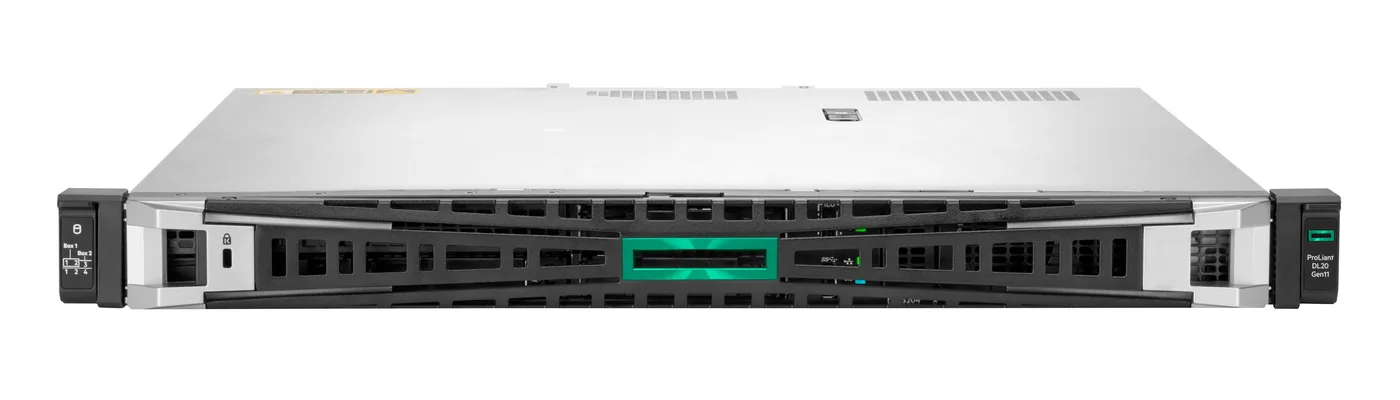 HPE ProLiant DL20 Gen11 6333P 3.1GHz 6c 1P 1x32GB-U 4SFF 2x480GB SSD 1x1000W PS EU Server — serwer 960 GB
