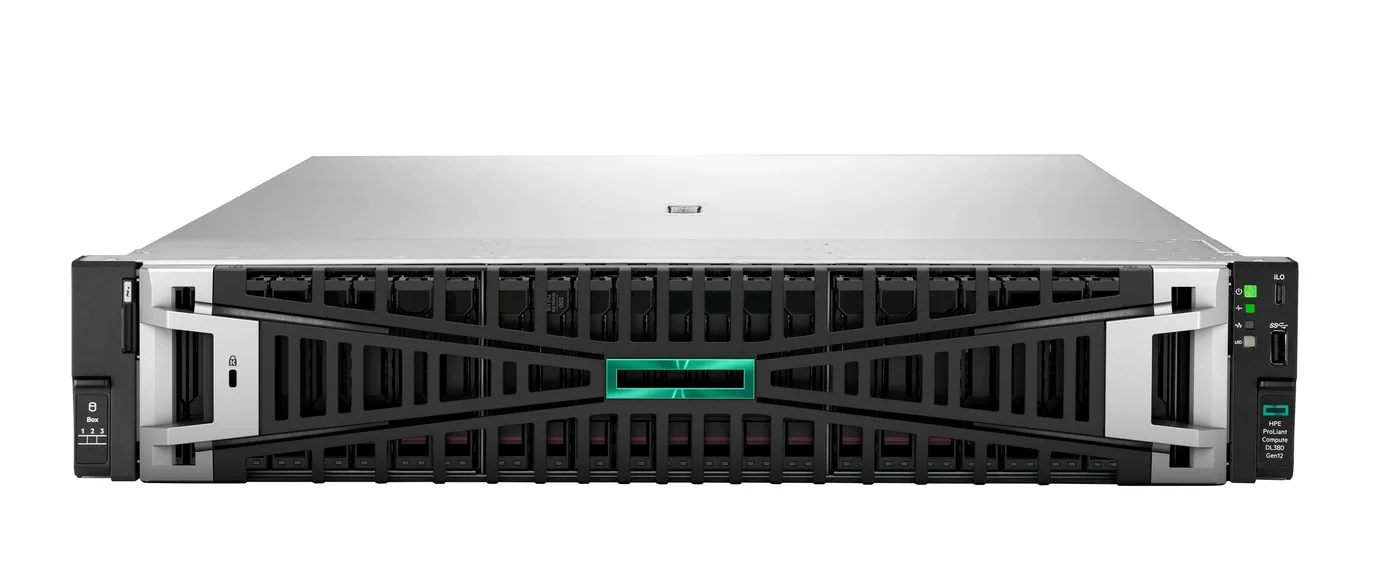 HPE ProLiant Compute DL380 Gen12 6505P 1P 2x32GB-R 8SFF MR408i-o 2x480GB SSD 2x1000W PS EU Server — serwer 64 GB 960 GB