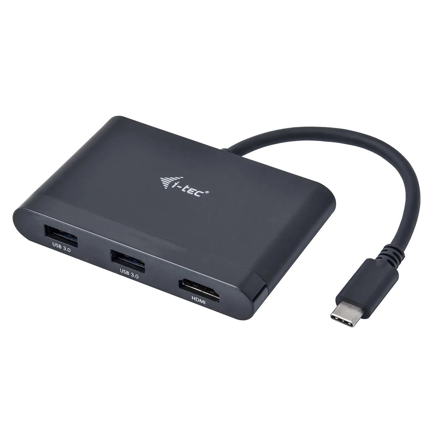 I-TEC USB-C TRAVEL ADAPTER HDMI/USB-C PD 2XUSB 3.0 TB3 COMP — kabel USB