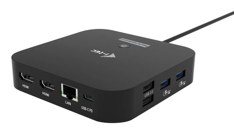I-TEC USB-C 2X HDMI DOCK PD/DUAL HDMI DOCK. STATION PD 100W — stacja dokująca