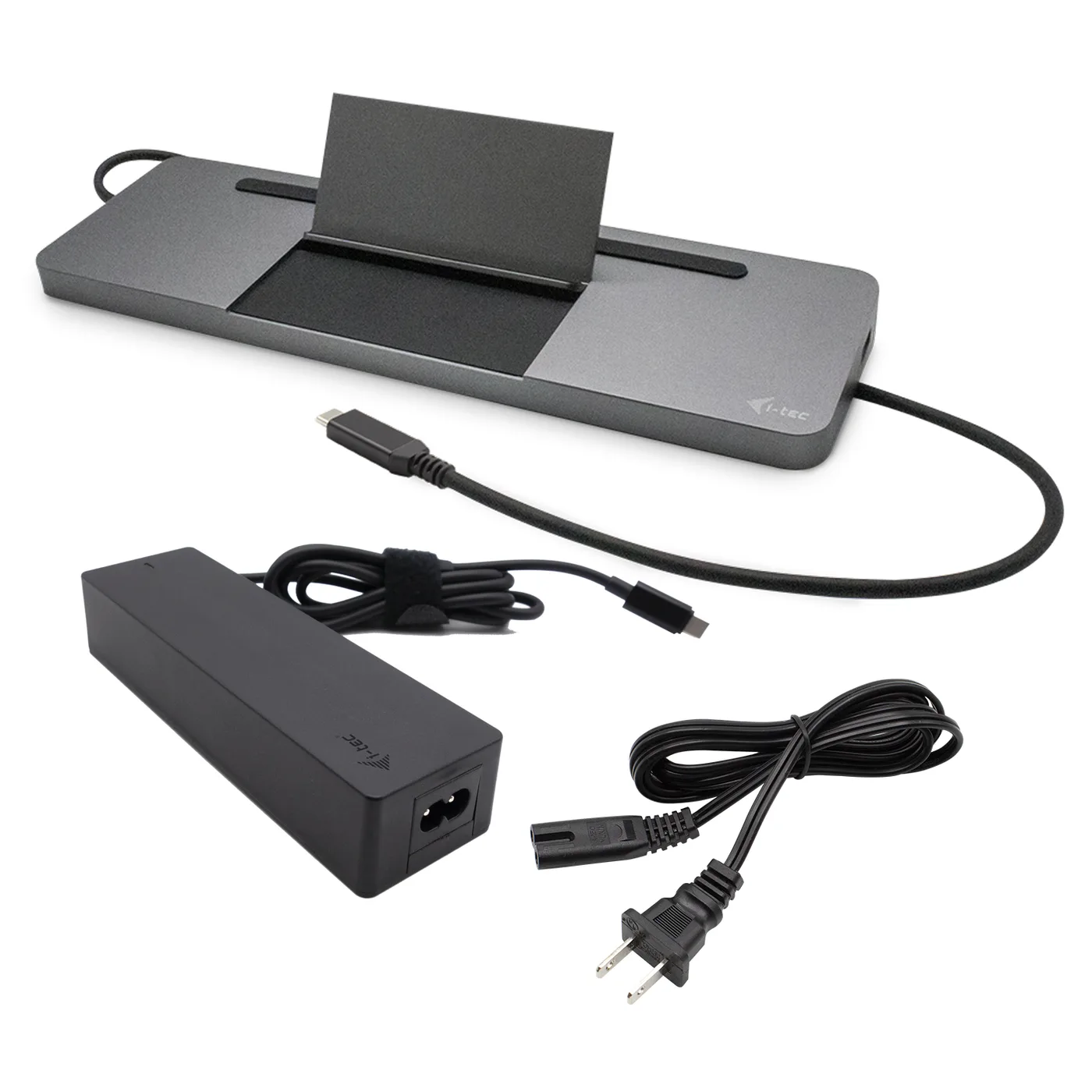 I-TEC USB-C METAL ERGONOMIC 4K/3X DISPLAY DOCKING STATION WITH — stacja dokująca