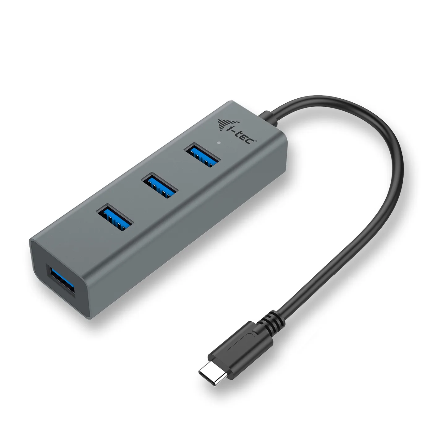 I-TEC USB-C METAL 4-PORT HUB/PASSIVE 4XUSB 3.0 TB3 COMP — hub USB