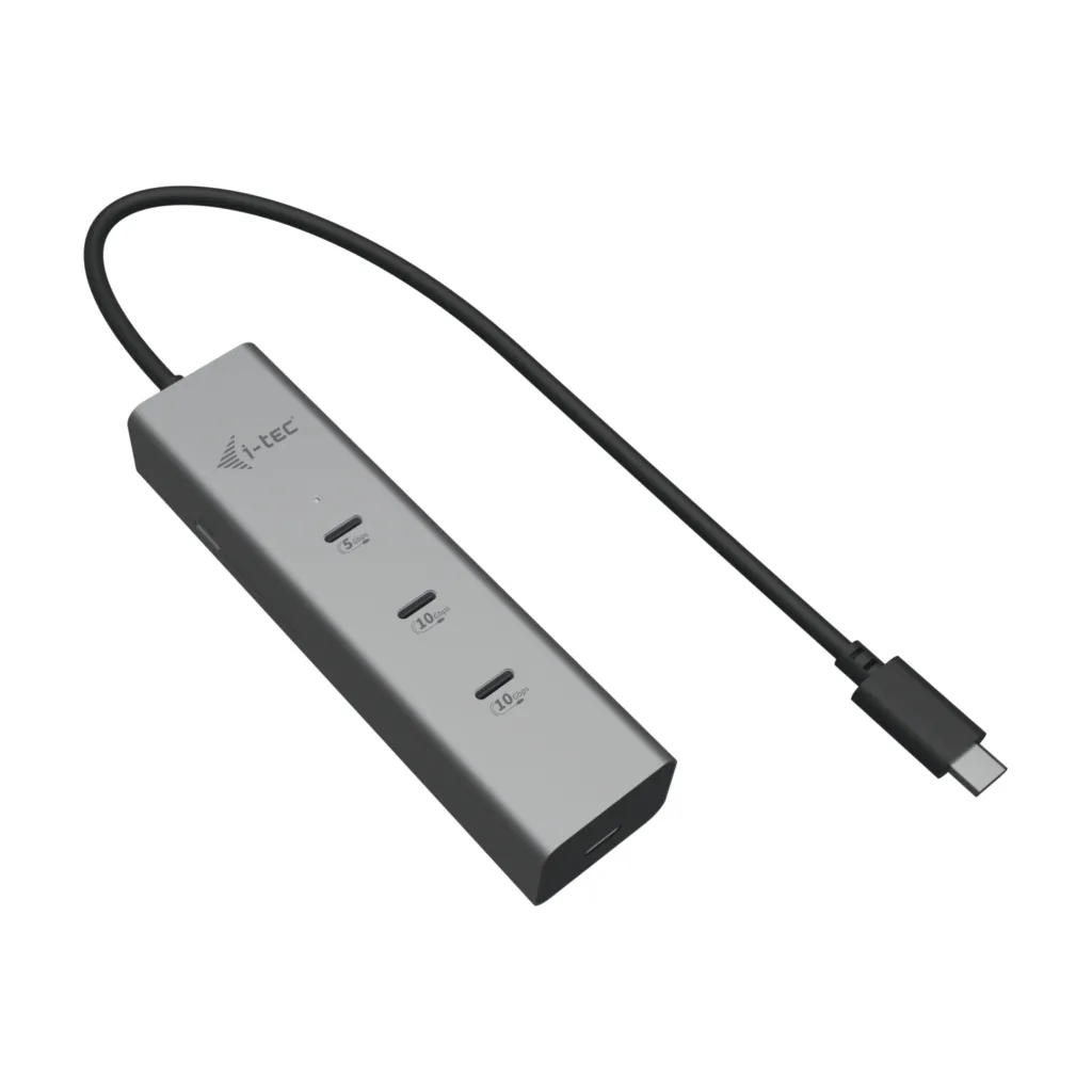 I-TEC USB-C CHARGE HUB 5 PORTS/WITH USB-C VIDEO 8K PD 85W — hub USB