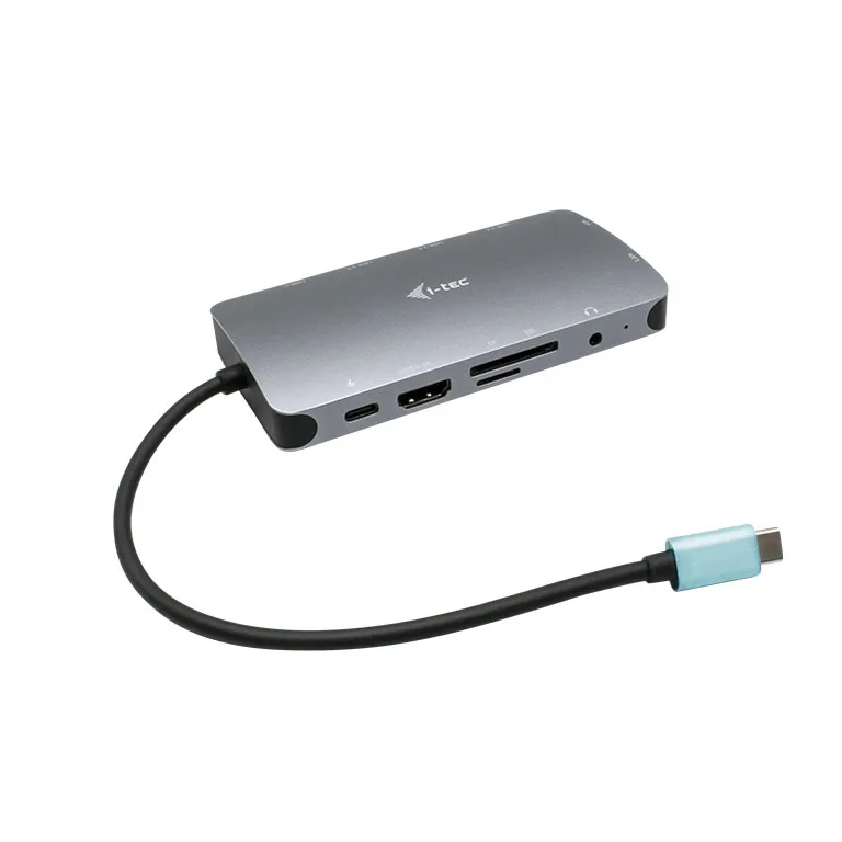 I-TEC USB-C NANO DOCK HDMI/VGA/DOCK ST. HDMI/VGA LAN + PD 100W — stacja dokująca
