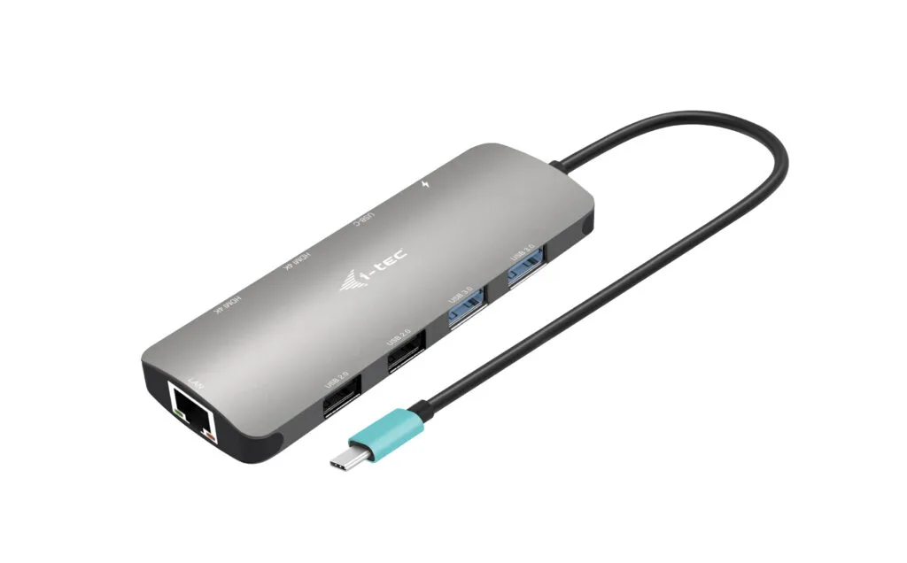 I-TEC USB-C METAL NANO 2X HDMI/DOCKING STATION + PD 100W — stacja dokująca